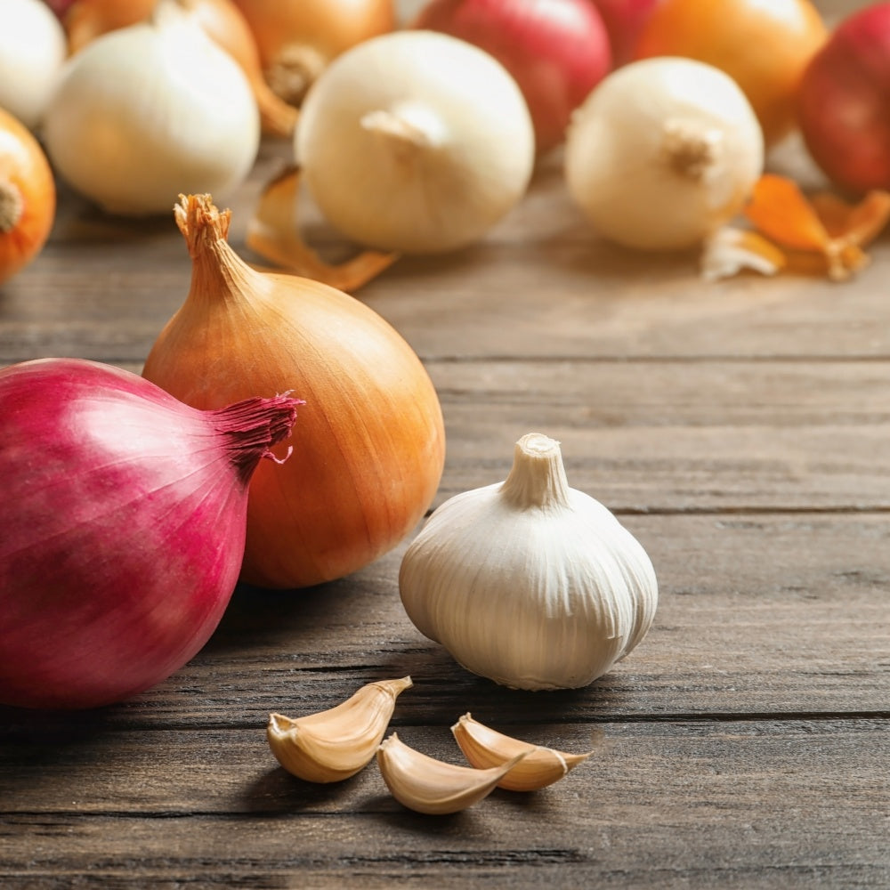 Onions and Garlic